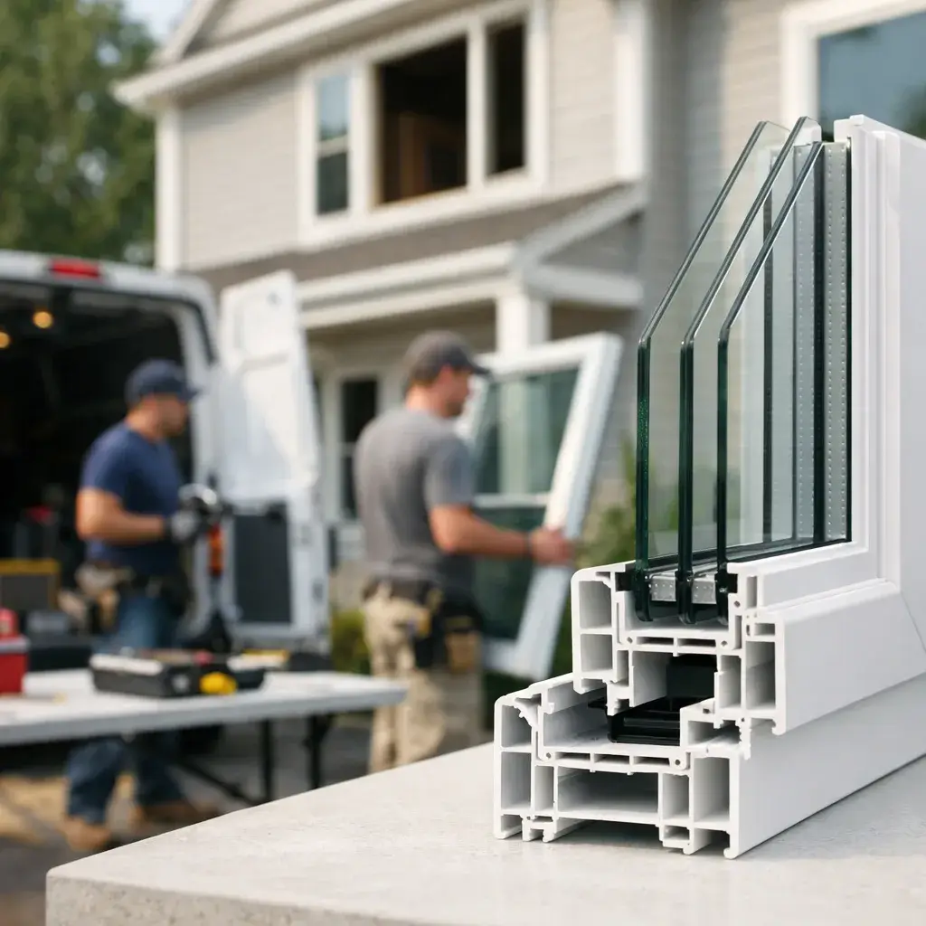 Mount Airy — window installation